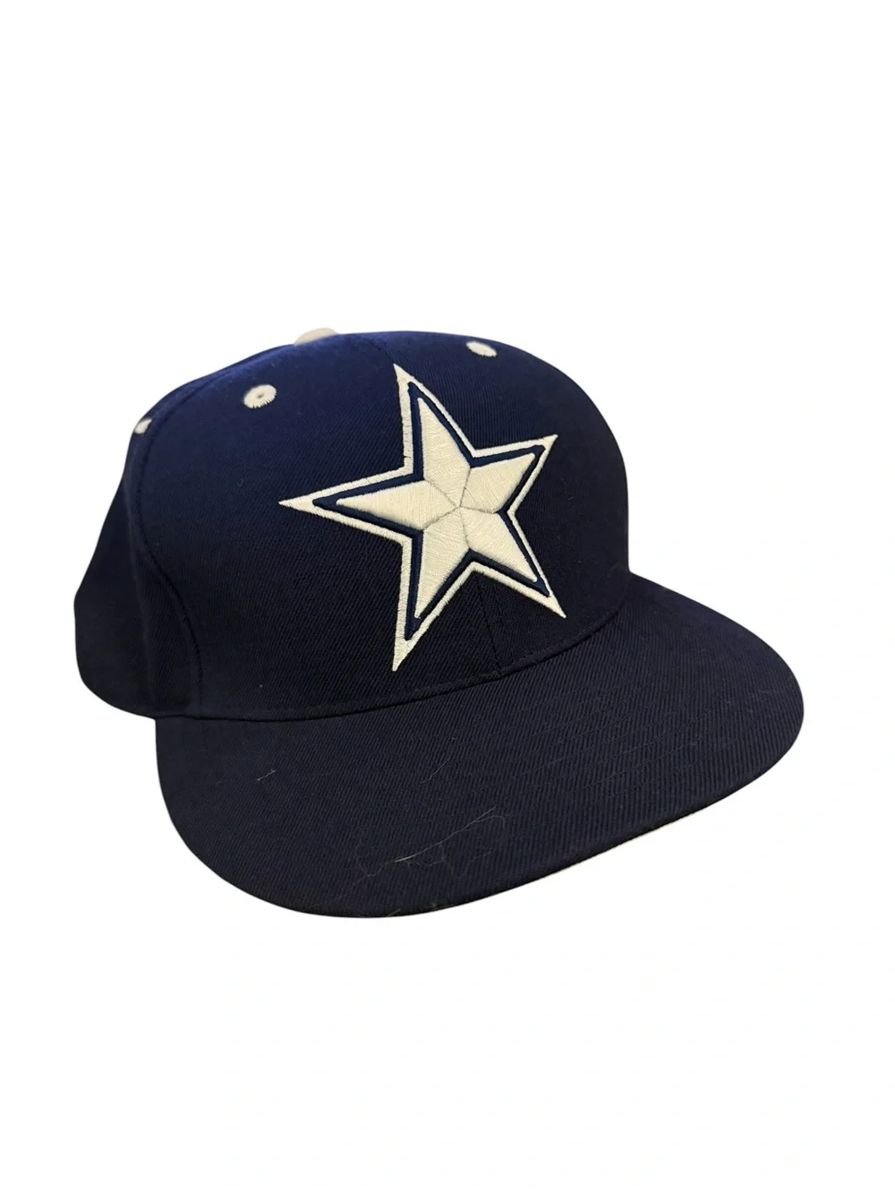 Mitchell & Ness Dallas Cowboy Hat Navy with White Star Sz 8